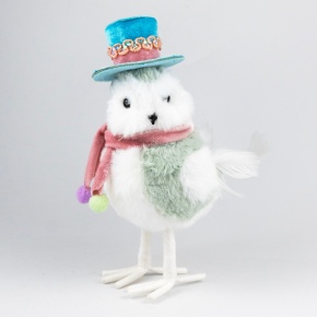 Сувенир Совёнок (пенопласт/текстиль), Н20х13х8см, цв. в асс. в интернет-магазине флористических аксессуаров Азалия Декор