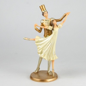 Сувенир Пара (полирезин), Н25,5х16х10см, золотой в интернет-магазине флористических аксессуаров Азалия Декор