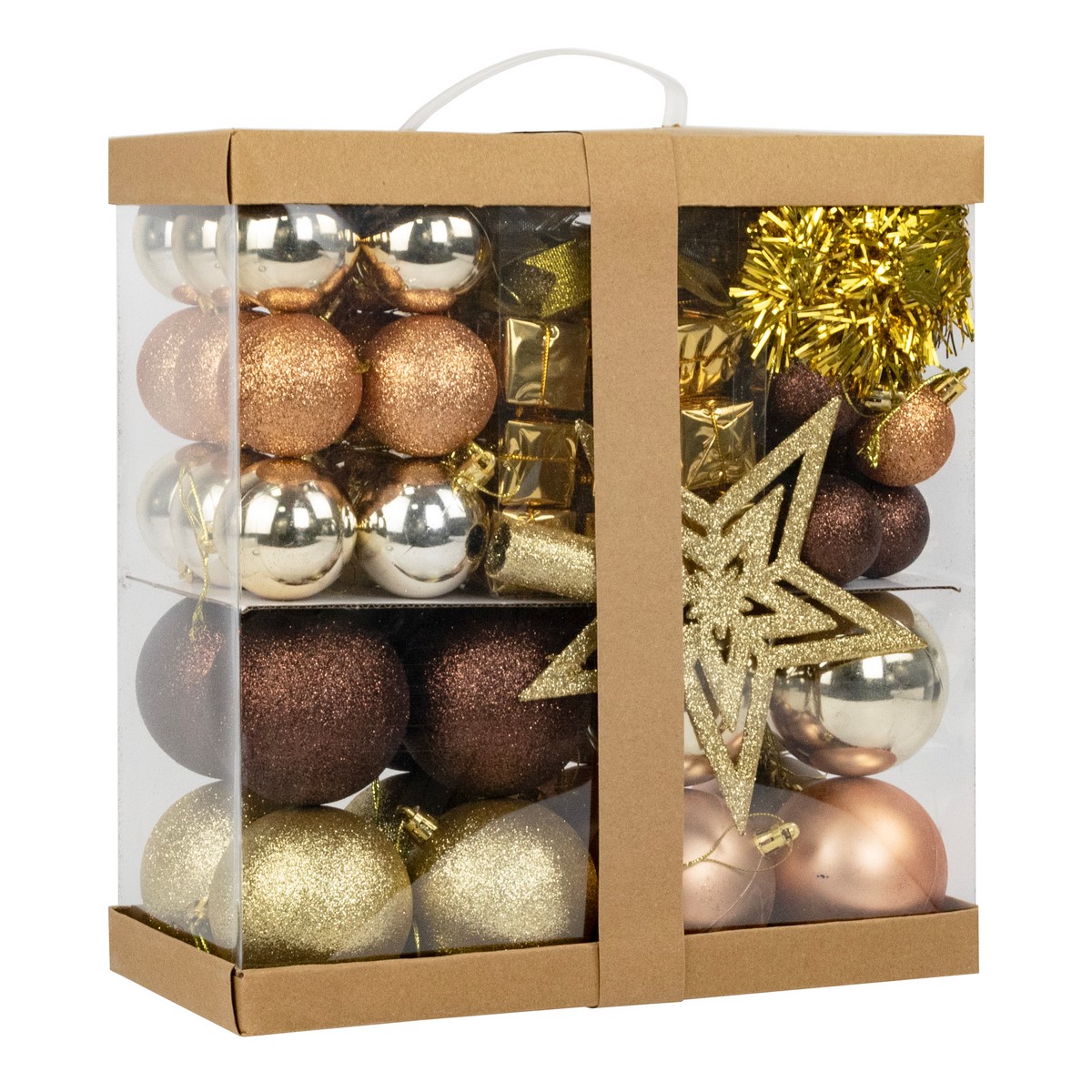 Набор украшений подвесных 100шт. (пластик), цв. в асс. в интернет-магазине флористических аксессуаров Азалия Декор