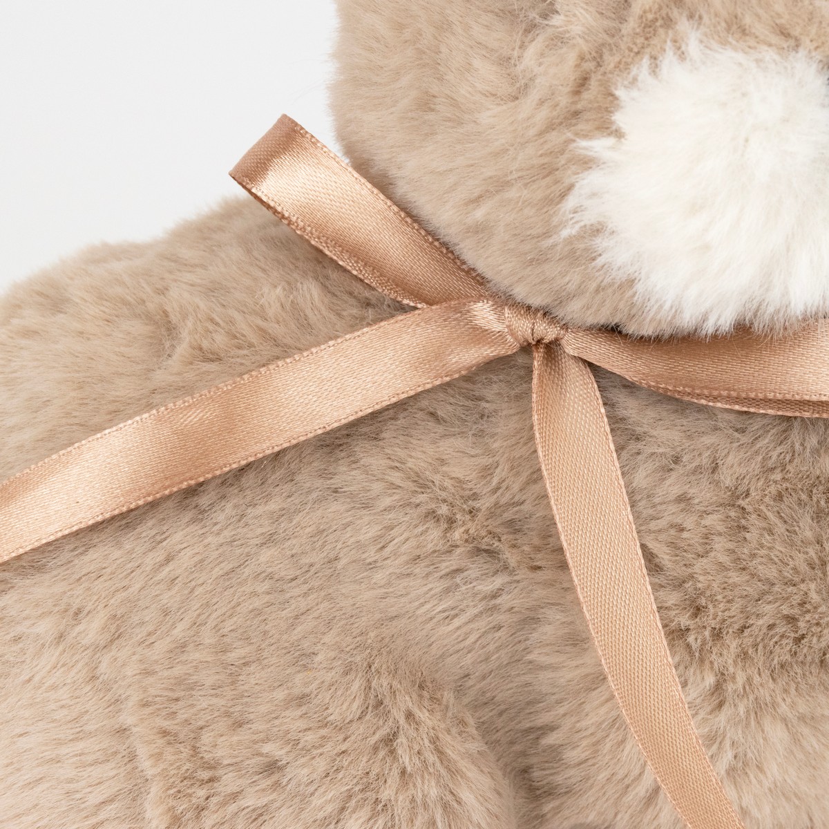 Сувенир Заяц (пенопласт/текстиль), H20x15x10см, коричневый в интернет-магазине флористических аксессуаров Азалия Декор