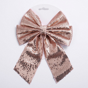 Украшение Бант, 16х20см, шамп. в интернет-магазине флористических аксессуаров Азалия Декор