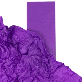 Бумага тишью 10 шт., 50x66 см, фиолетовый в интернет-магазине флористических аксессуаров Азалия Декор