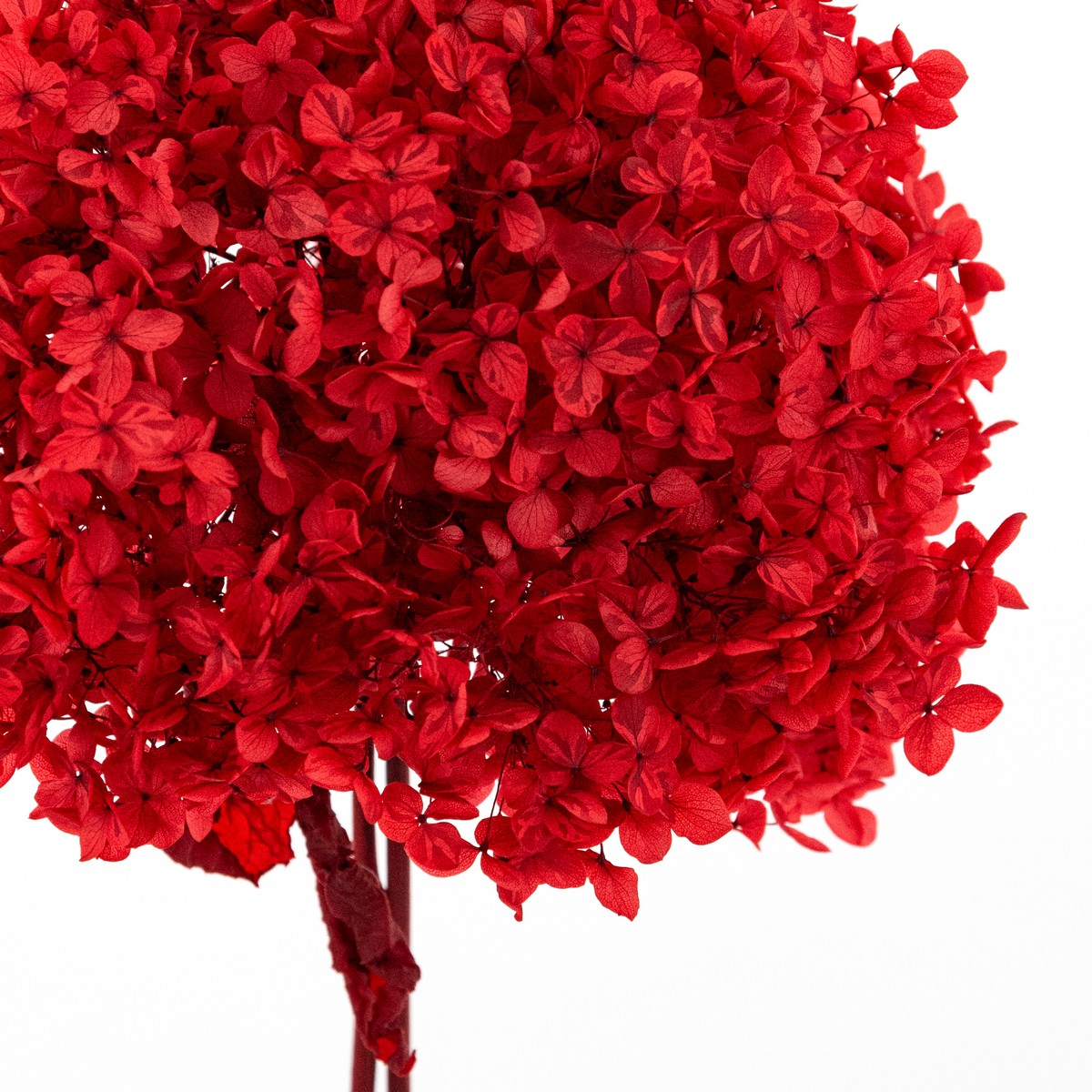 Гортензия, 60-65 см, красный в интернет-магазине флористических аксессуаров Азалия Декор