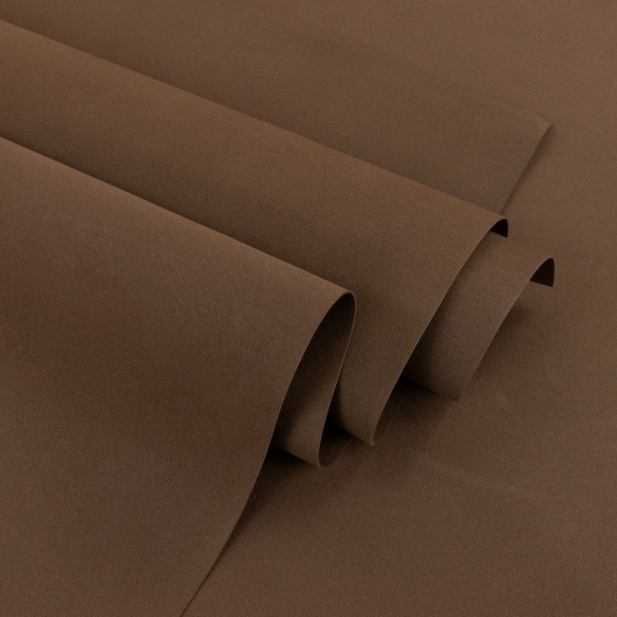 Фоамиран 10 листов 1 мм, 60х70см, шоколадный в интернет-магазине флористических аксессуаров Азалия Декор