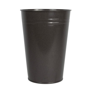 Ваза (металл), D21xH30см, серый в интернет-магазине флористических аксессуаров Азалия Декор