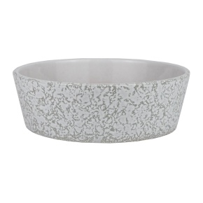 Кашпо Маджента (керамика), D19xH6см, 1л, белый в интернет-магазине флористических аксессуаров Азалия Декор