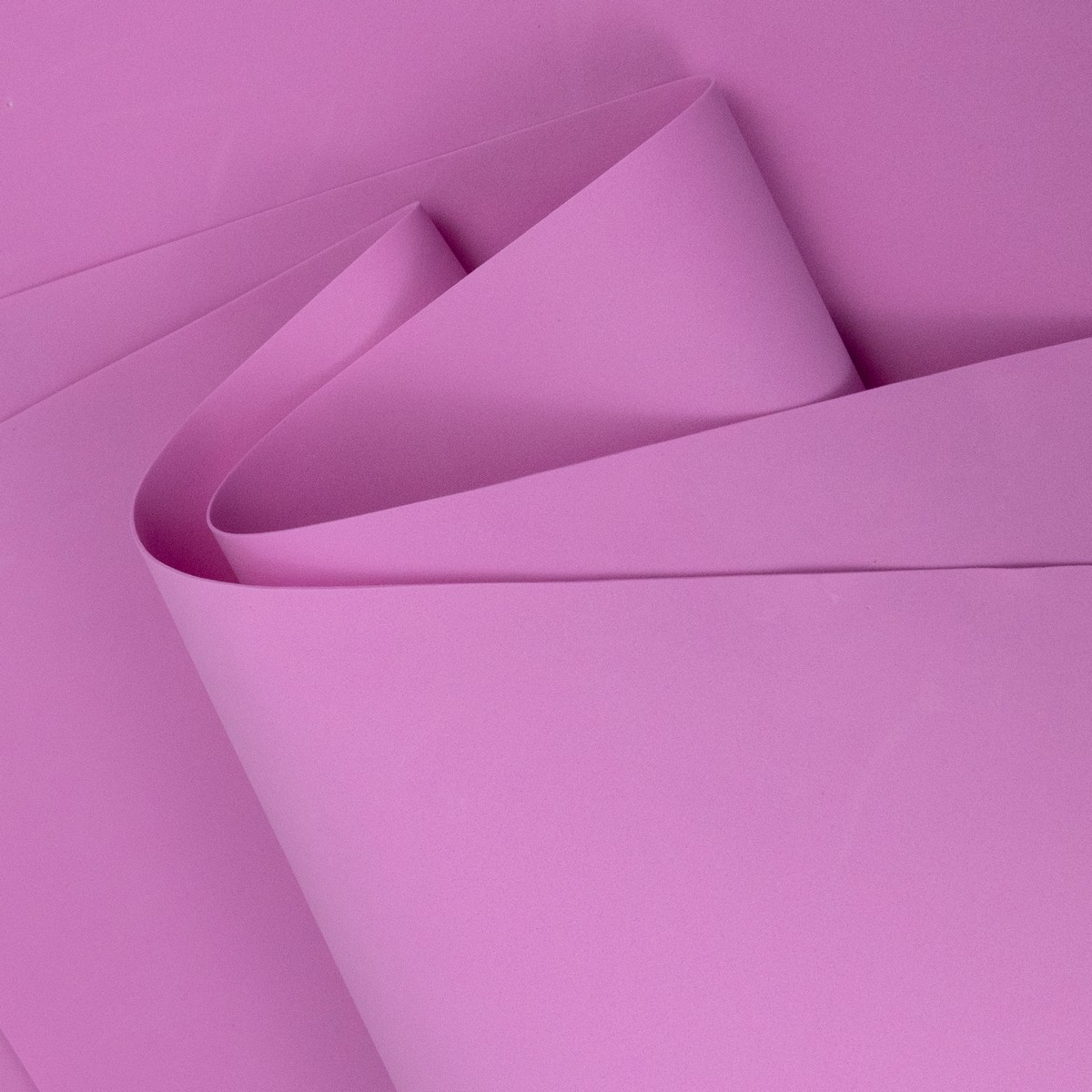 Фоамиран 10 листов 1 мм, 60х70см, ярко-розовый в интернет-магазине флористических аксессуаров Азалия Декор