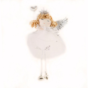 Украшение подвесное Ангел, H17х4х3см, цв. в асс. в интернет-магазине флористических аксессуаров Азалия Декор