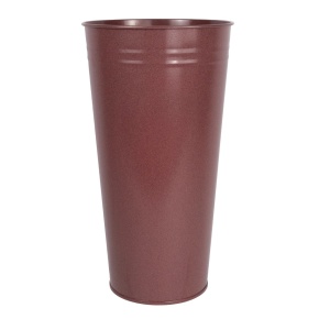 Ваза (металл), D21xH40см, фиолетовый в интернет-магазине флористических аксессуаров Азалия Декор