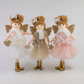 Сувенир Ангел, H20х5х4см, в асс., цв. в асс. в интернет-магазине флористических аксессуаров Азалия Декор