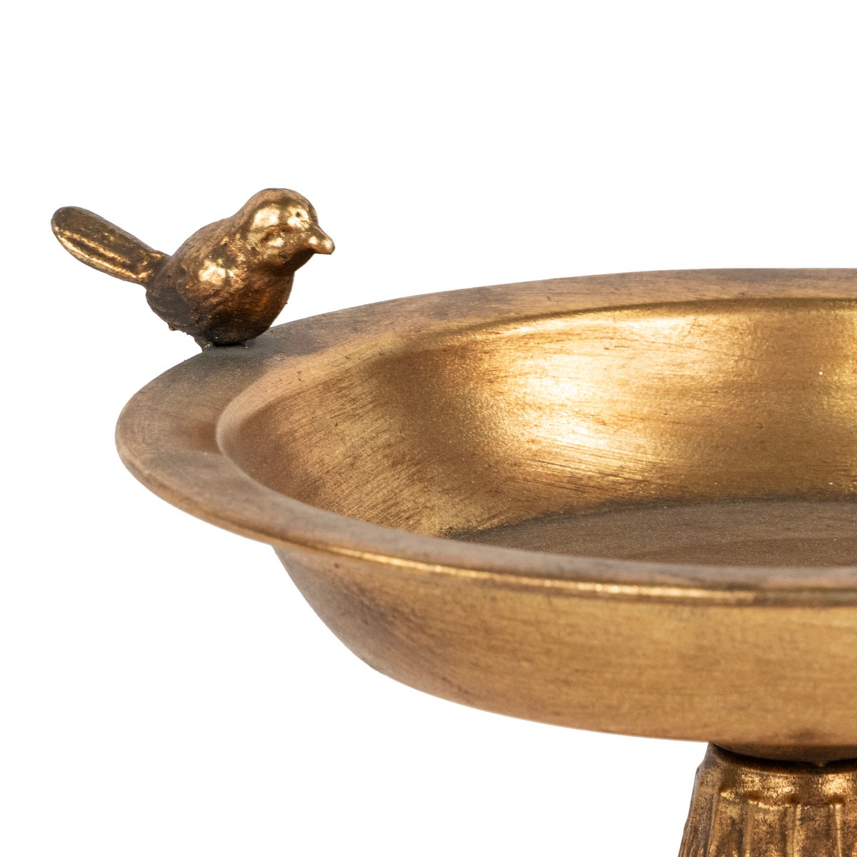 Блюдо на ножке (металл), 28хD24,5xH17см, золотой в интернет-магазине флористических аксессуаров Азалия Декор