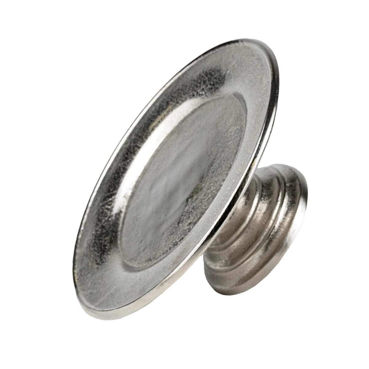 Подставка на ножке (металл), D24xH9,5см, серебряный в интернет-магазине флористических аксессуаров Азалия Декор