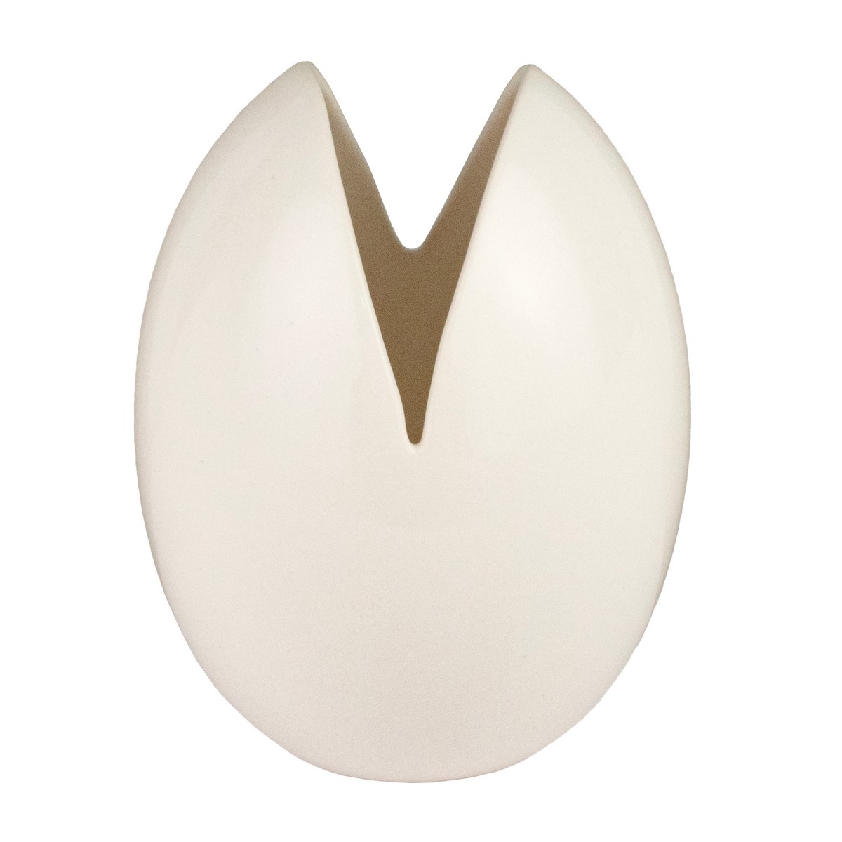 Кашпо Цесоло (керамика), D14xH18см, белый в интернет-магазине флористических аксессуаров Азалия Декор