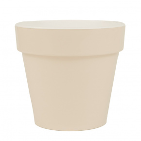 Кашпо Порто со вставкой (пластик), D14,5хH13см, 1л, светло-розовый в интернет-магазине флористических аксессуаров Азалия Декор