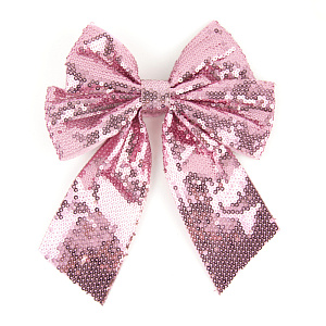 Украшение Бант, 16х20см, темн.-роз. в интернет-магазине флористических аксессуаров Азалия Декор