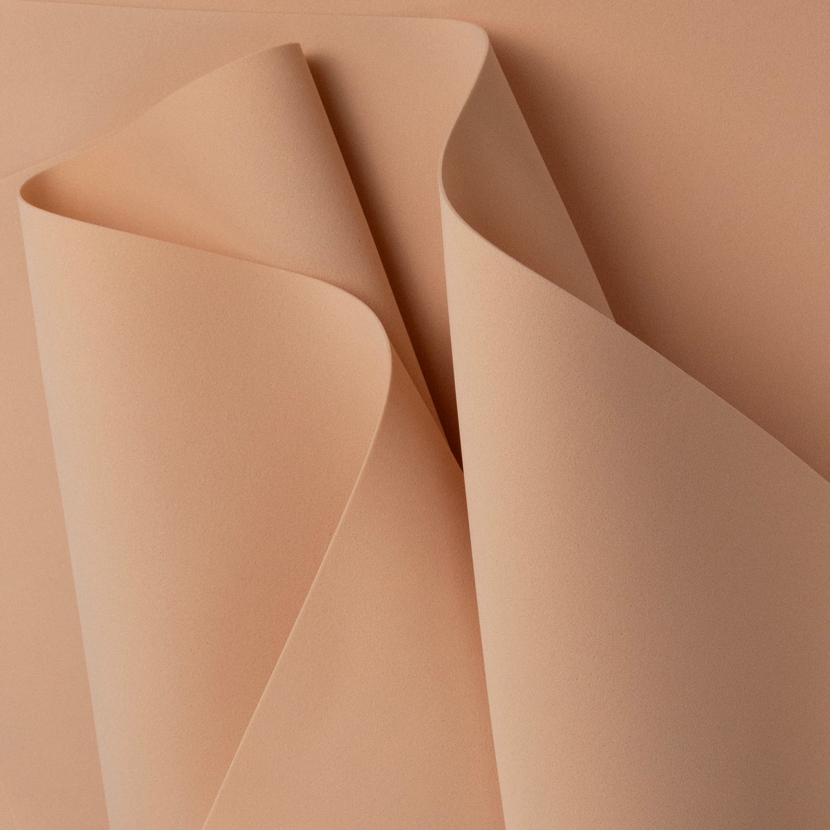 Фоамиран 10 листов 1 мм, 60х70см, бежевый в интернет-магазине флористических аксессуаров Азалия Декор