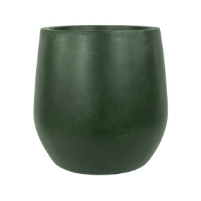 Кашпо Стоун (файбергласс), D22xH22см, зеленый в интернет-магазине флористических аксессуаров Азалия Декор