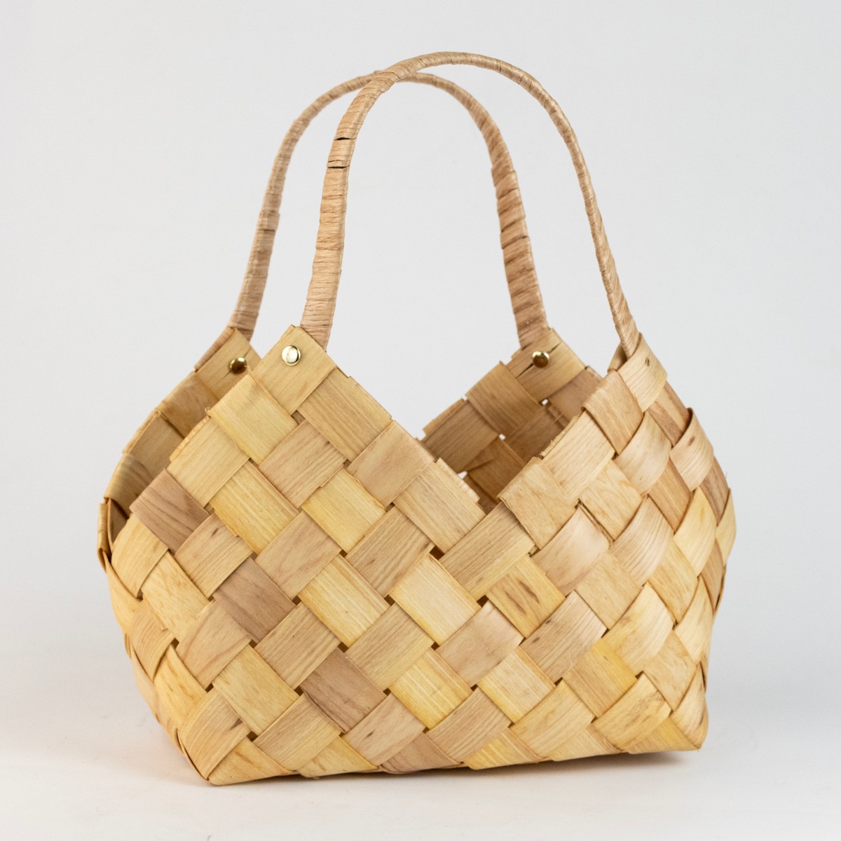 Набор корзин плетеных Сумка 3шт. (секвойя), 28x18x19xН30см, натуральный в интернет-магазине флористических аксессуаров Азалия Декор