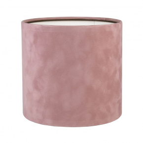 Коробка подарочная круглая без крышки (бархат), D21xH21 см, персиковый в интернет-магазине флористических аксессуаров Азалия Декор