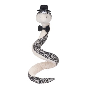 Игрушка м/н Змей Чарльз на каркасе, 110см, кремовый в интернет-магазине флористических аксессуаров Азалия Декор