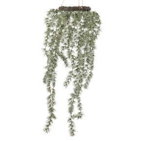 Венок подвесной сосновый, Н78хD17см, зеленый в интернет-магазине флористических аксессуаров Азалия Декор