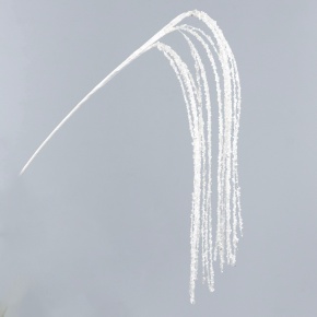 Ветка декоративная с глиттером, 90см, белый в интернет-магазине флористических аксессуаров Азалия Декор