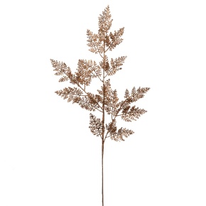 Ветка с глиттером, H84 см, коричневый в интернет-магазине флористических аксессуаров Азалия Декор