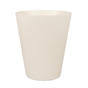 Кашпо Ванда (пластик), D12,5xH15см, 1,12л, белый в интернет-магазине флористических аксессуаров Азалия Декор