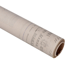 Бумага упаковочная крафт Рукопись 70гр, 70 см 10 м, натуральный в интернет-магазине флористических аксессуаров Азалия Декор