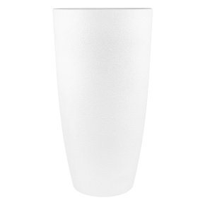 Кашпо Саванна (бетон), D36xH70см, 50л, белый в интернет-магазине флористических аксессуаров Азалия Декор