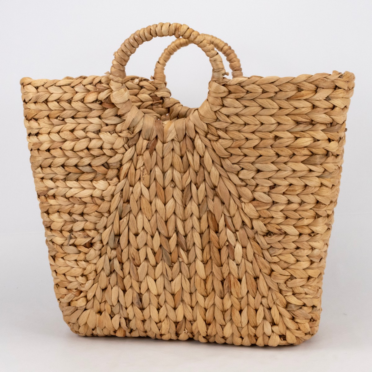 Корзина плетеная Сумка (растительный материал), 45x25xH40см, натуральный в интернет-магазине флористических аксессуаров Азалия Декор