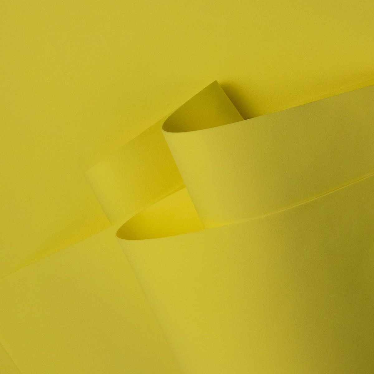 Фоамиран 10 листов 1 мм, 60х70см, лимонный в интернет-магазине флористических аксессуаров Азалия Декор