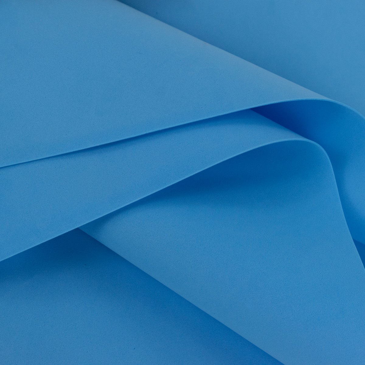 Фоамиран 10 листов 1 мм, 60х70см, небесно-голубой в интернет-магазине флористических аксессуаров Азалия Декор