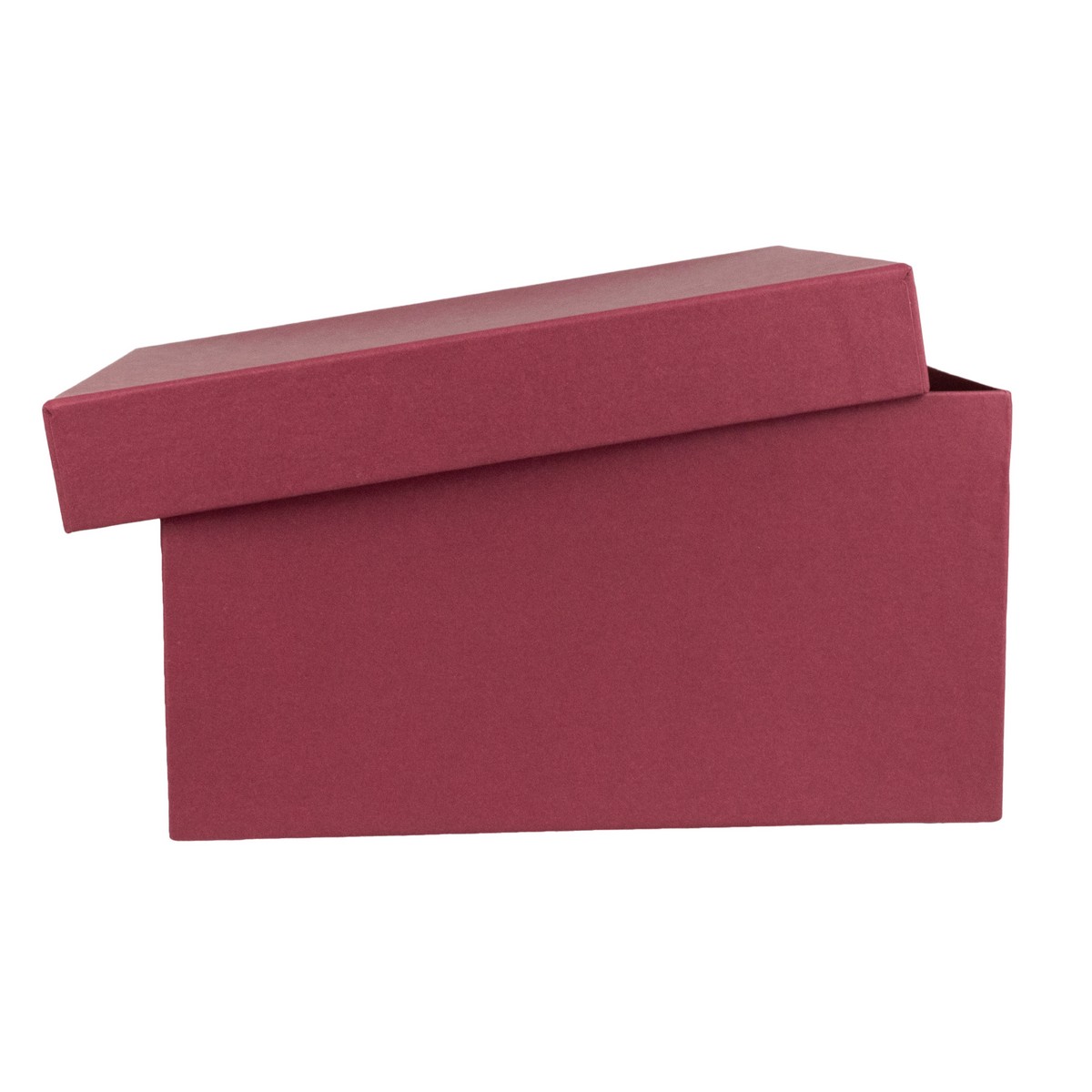 Коробка подарочная квадратная, 20х20х10 см, бордовый в интернет-магазине флористических аксессуаров Азалия Декор