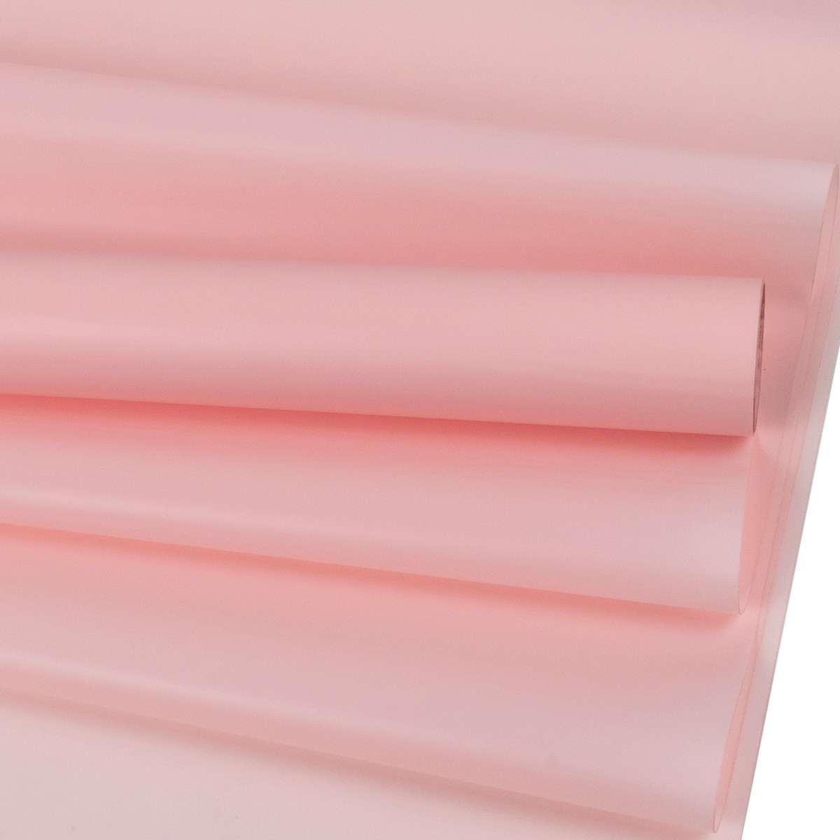 Плёнка тишью влагостойкая 15мкр, 50 см 10 м, пудрово-розовый в интернет-магазине флористических аксессуаров Азалия Декор