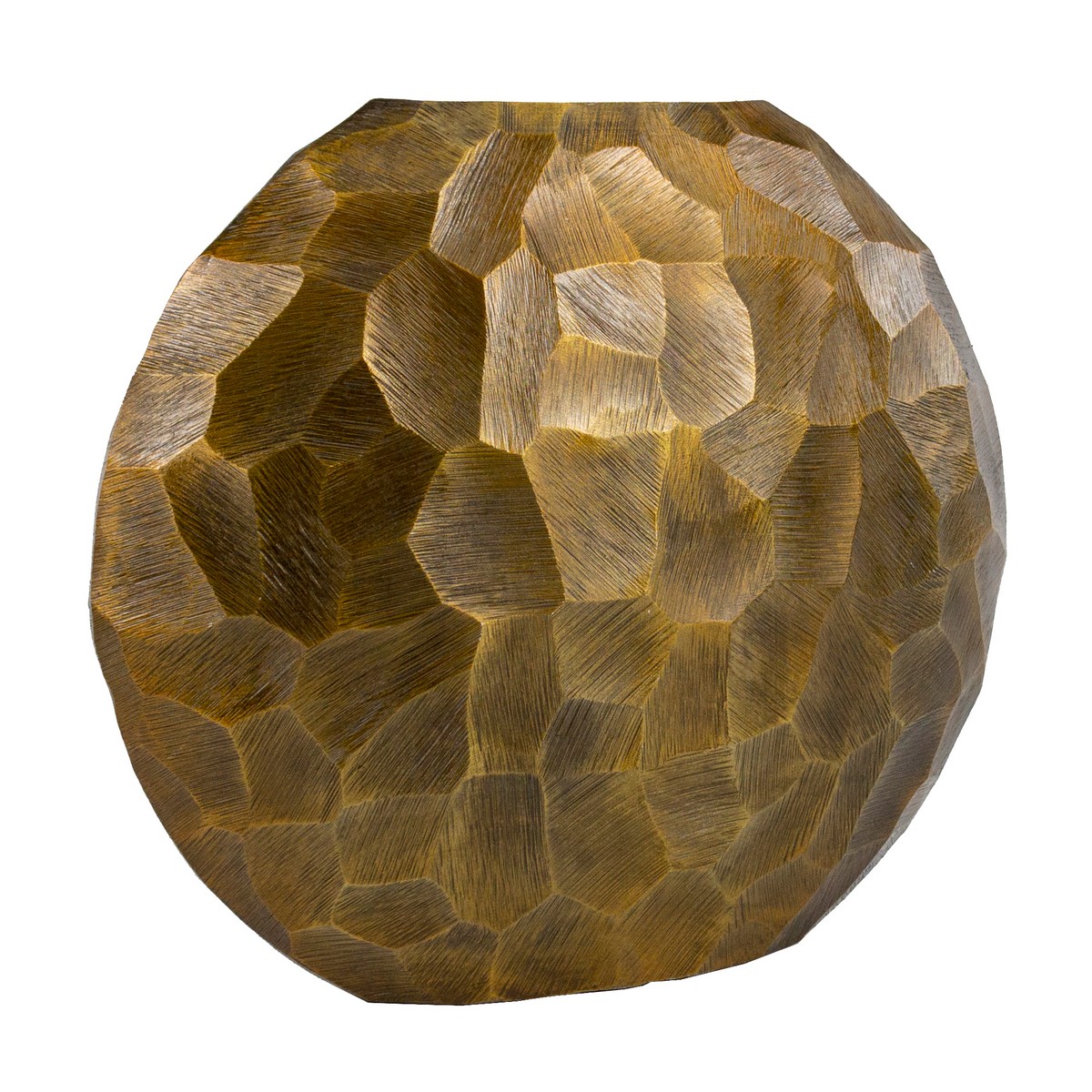 Ваза (металл), 30х9хH26,5см, бронзовый в интернет-магазине флористических аксессуаров Азалия Декор