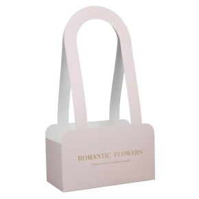 Пакет для цветов, 34х9х19см (в уп. 10шт.), розовый в интернет-магазине флористических аксессуаров Азалия Декор