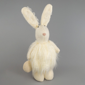 Сувенир Кролик, H50x22x16,5см, белый в интернет-магазине флористических аксессуаров Азалия Декор