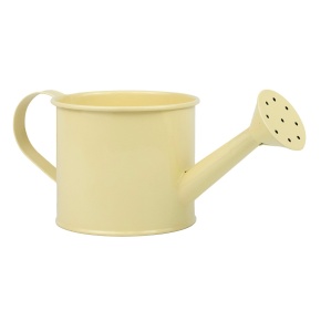 Кашпо Лейка (металл), D11x26хH9,5см, желтый в интернет-магазине флористических аксессуаров Азалия Декор