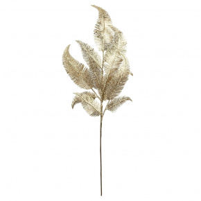 Ветка с глиттером, H73см, золотой в интернет-магазине флористических аксессуаров Азалия Декор