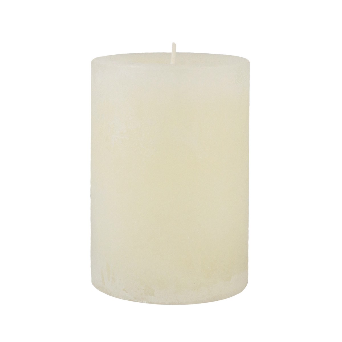 Свеча-столбик с ароматом Белая орхидея (55 часов), H10xD7см, кремовый в интернет-магазине флористических аксессуаров Азалия Декор