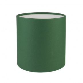 Коробка подарочная круглая без крышки, D12xH12 см, темно-зеленый в интернет-магазине флористических аксессуаров Азалия Декор