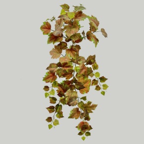 Ветка Виноград, 64см, оранжевый/зеленый в интернет-магазине флористических аксессуаров Азалия Декор