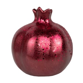 Сувенир Гранат (керамика), Н14,5х14х13см, красный в интернет-магазине флористических аксессуаров Азалия Декор