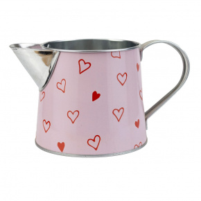 Кувшин (металл), D10хН10см, розовый в интернет-магазине флористических аксессуаров Азалия Декор