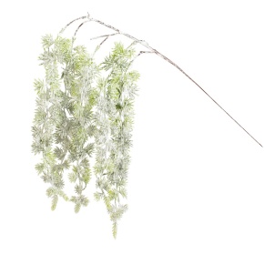 Ветка заснеженная, H69 см, зеленый в интернет-магазине флористических аксессуаров Азалия Декор