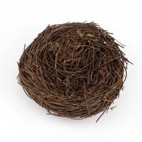Гнездо, D10см, коричневый в интернет-магазине флористических аксессуаров Азалия Декор