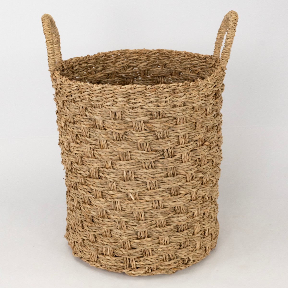 Набор корзин плетеных 3шт. (растительный материал), D29хH34см, натуральный в интернет-магазине флористических аксессуаров Азалия Декор