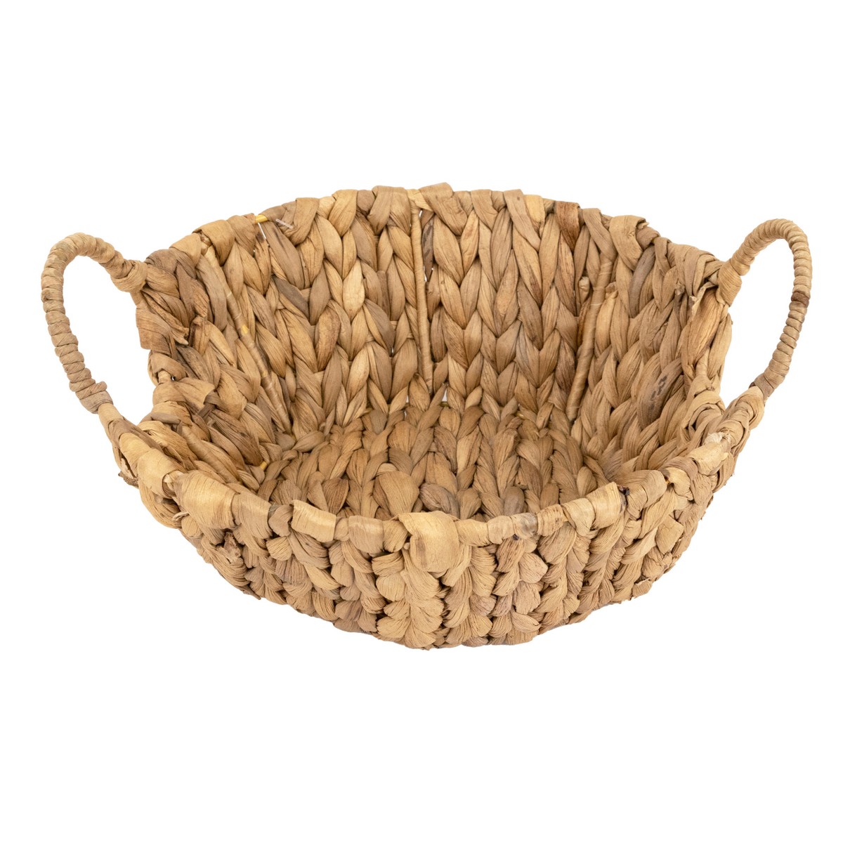 Поднос плетеный (растительный материал), 25x17хH10см, натуральный в интернет-магазине флористических аксессуаров Азалия Декор