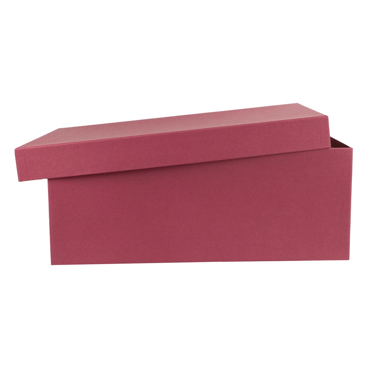 Коробка подарочная прямоугольная, 30х20х10 см, бордовый в интернет-магазине флористических аксессуаров Азалия Декор